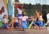 Występ grupy tanecznej ze SP w Olszanach