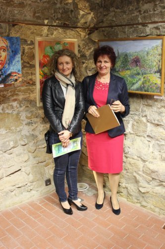 Po prawej Dorota Olszańska - III nagroda w Przeglądzie