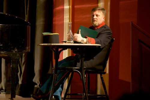 Spektakl muzyczno-teatralny pt. „Nad Pięknym Modrym Sanem”. Zdj. Jacek Dubiel