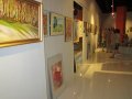 Wystawa prac plastycznych Warsztatów Plastycznych dla Dorosłych w Galerii Sanowa