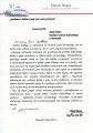 Pismo gratulacyjne od Posła na Sejm Marka Rząsy
