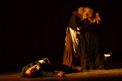 14.10. - „Dziadowanie” - Teatr PLANETA M w Poznaniu, zdj. Jacek Dubiel
